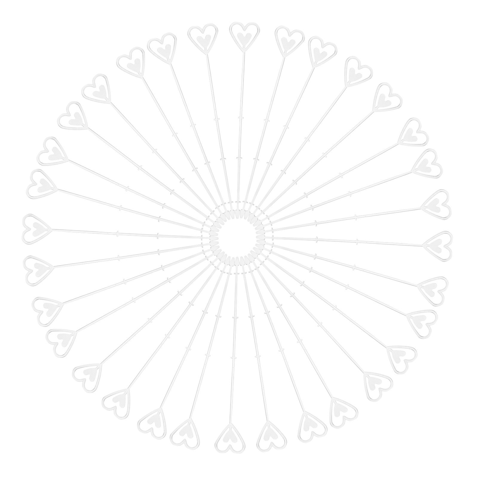 80 szt. Przezroczystych plasti – Wedding Floral Supply recenzja i cena
