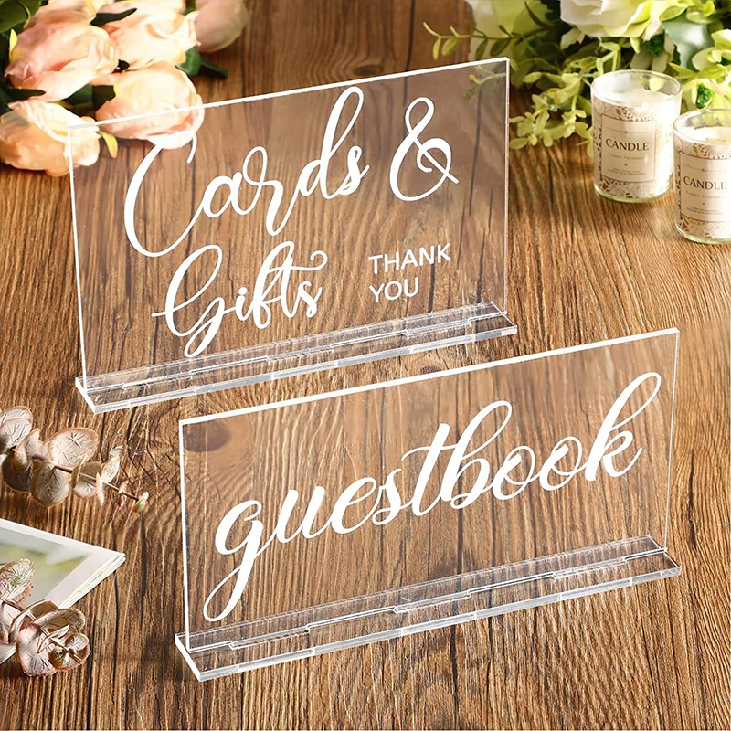 YOMDID 2szt Rustykalny akrylow – Wedding Ceremony Supply recenzja i cena