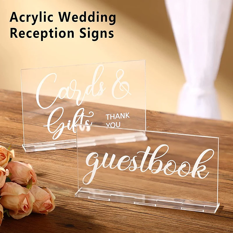 YOMDID 2szt Rustykalny akrylow – Wedding Ceremony Supply recenzja i cena
