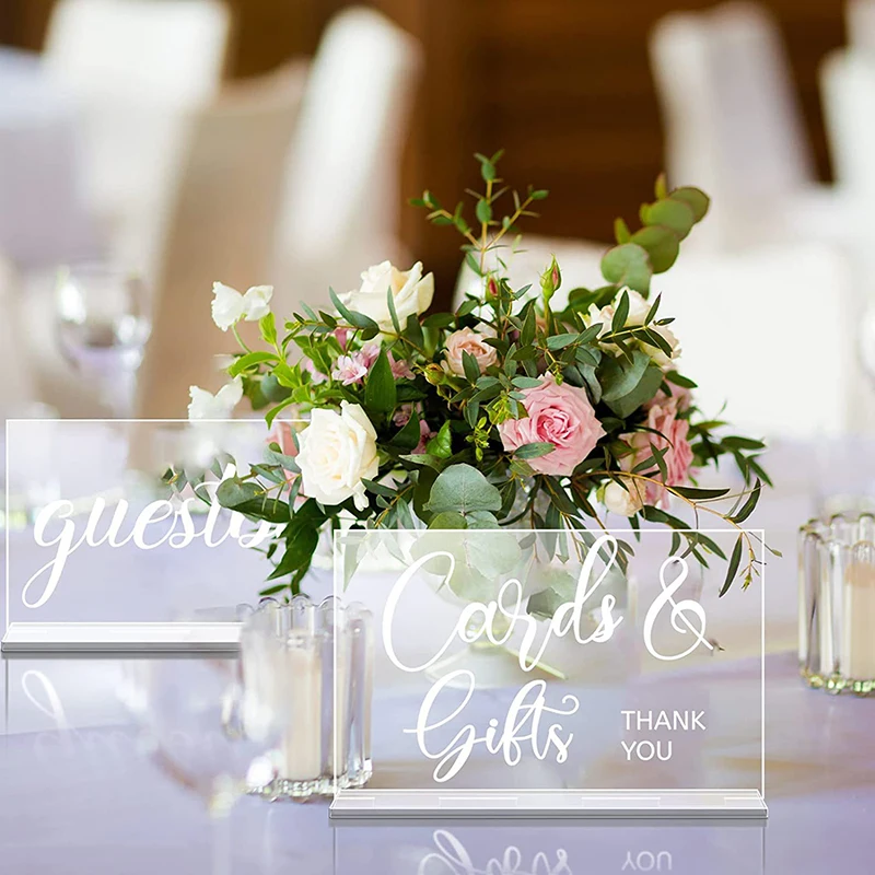 YOMDID 2szt Rustykalny akrylow – Wedding Ceremony Supply recenzja i cena