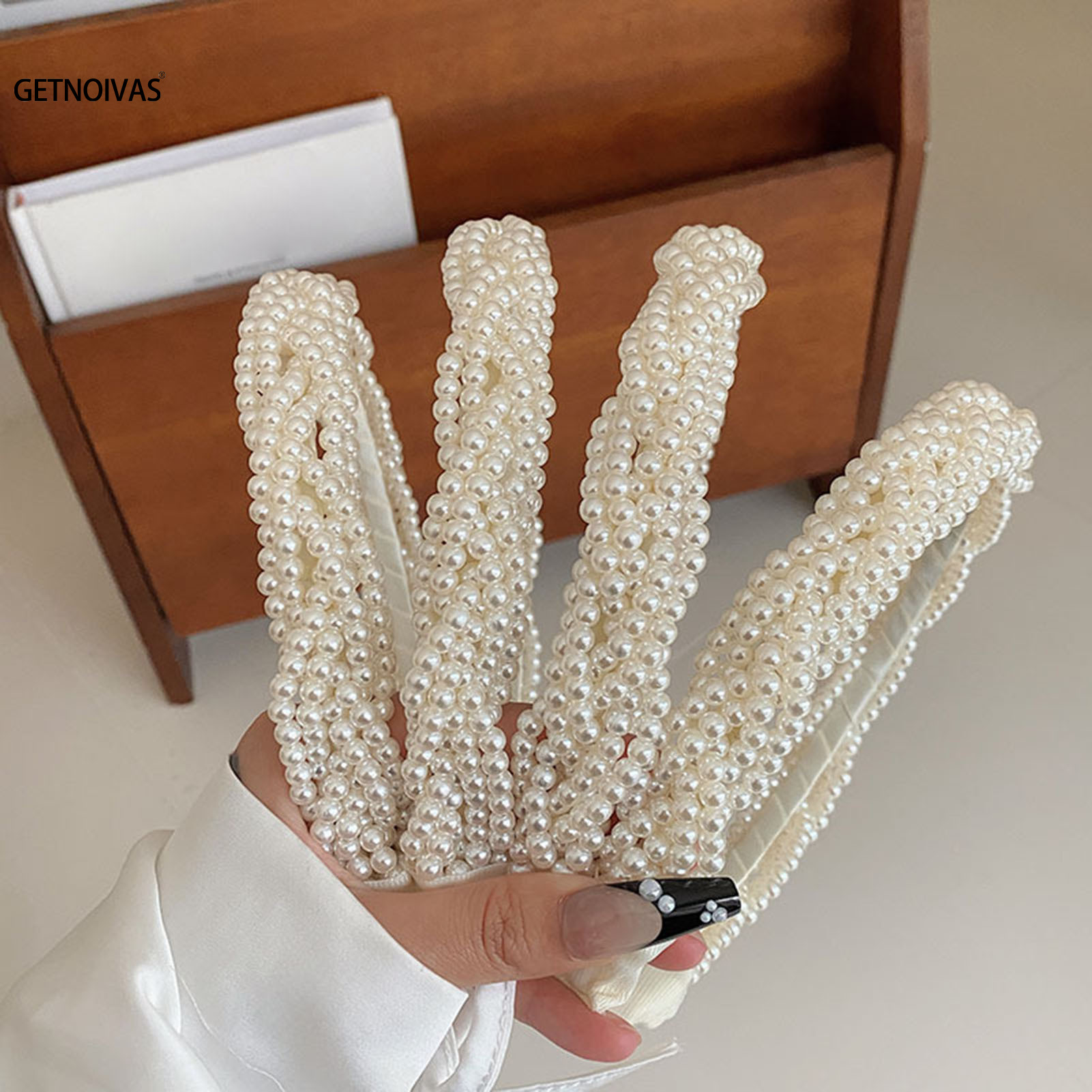 Elegancka perłowa opaska na gł – Wedding Supply Store recenzja i cena