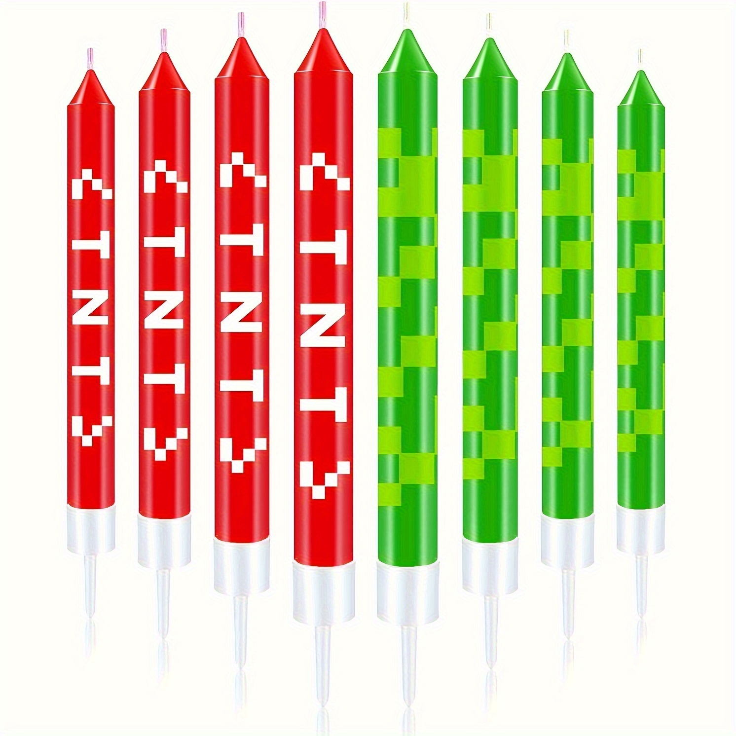 12/24 szt. Zielone świeczki do – Unity Candle Set recenzja i cena