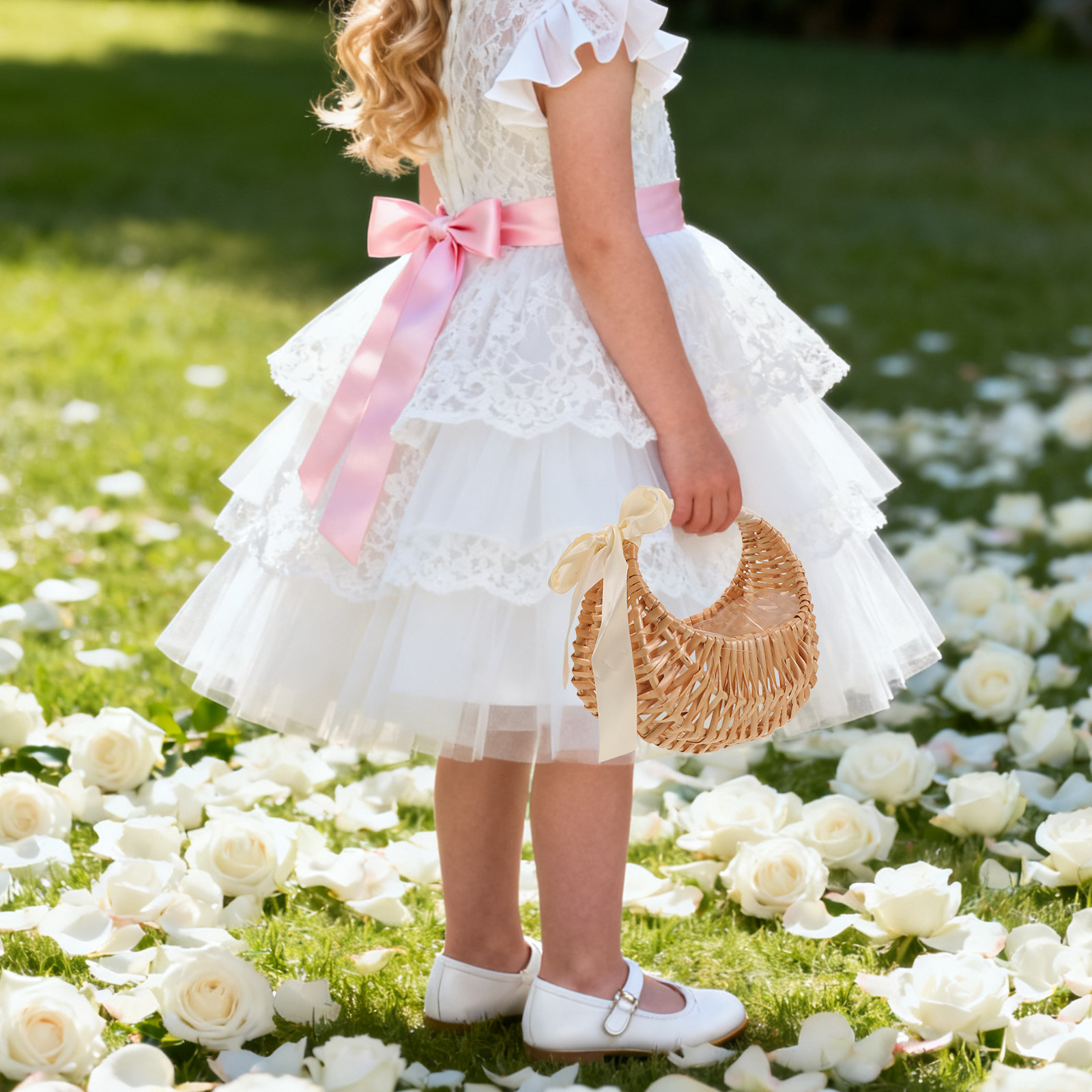 Kosz dla dziewczynki sypiącej  – Wedding Ceremony Supply recenzja i cena