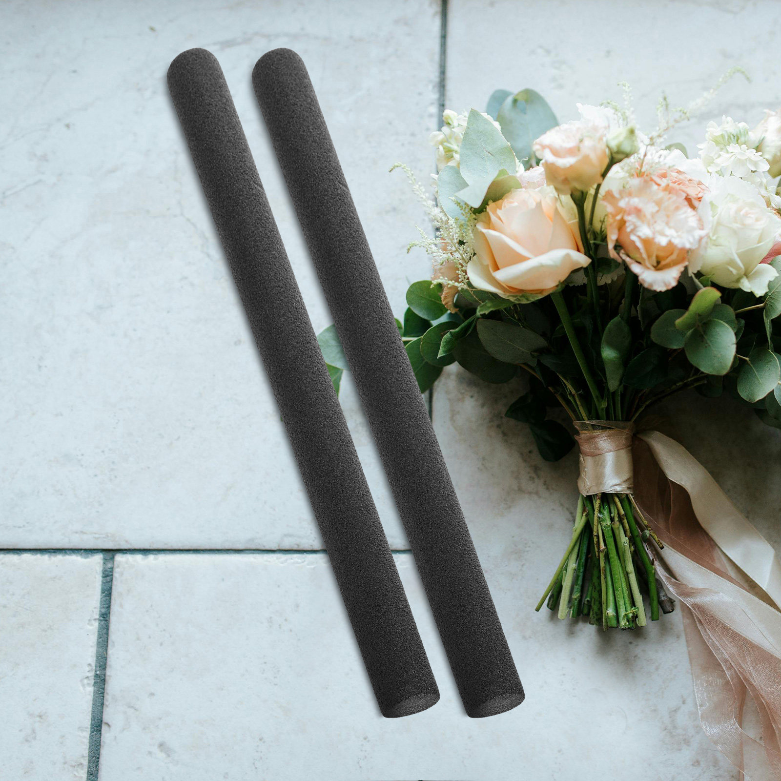 8 szt. czarnych prętów z piank – Wedding Floral Supply recenzja i cena