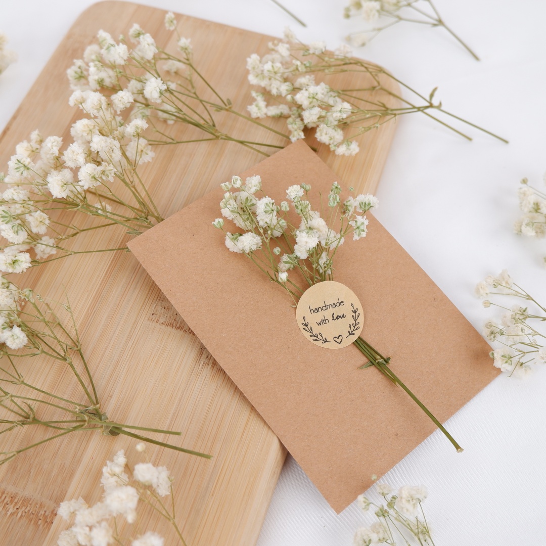 Suszone kwiaty białe mini susz – Flower Girl Basket recenzja i cena