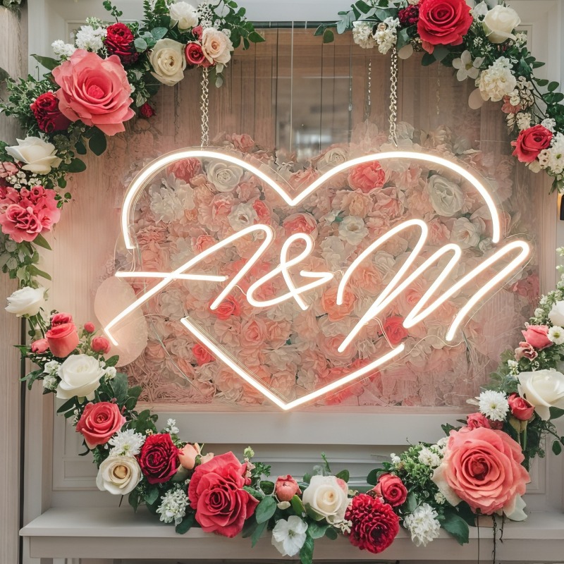 Neon LED w kształcie serca z i – Wedding Party Supply recenzja i cena