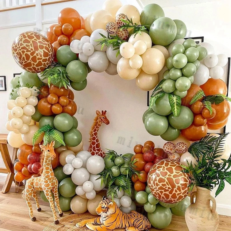 Jungle Safari Green Balloon Ga – Wedding Day Supply Kit recenzja i cena