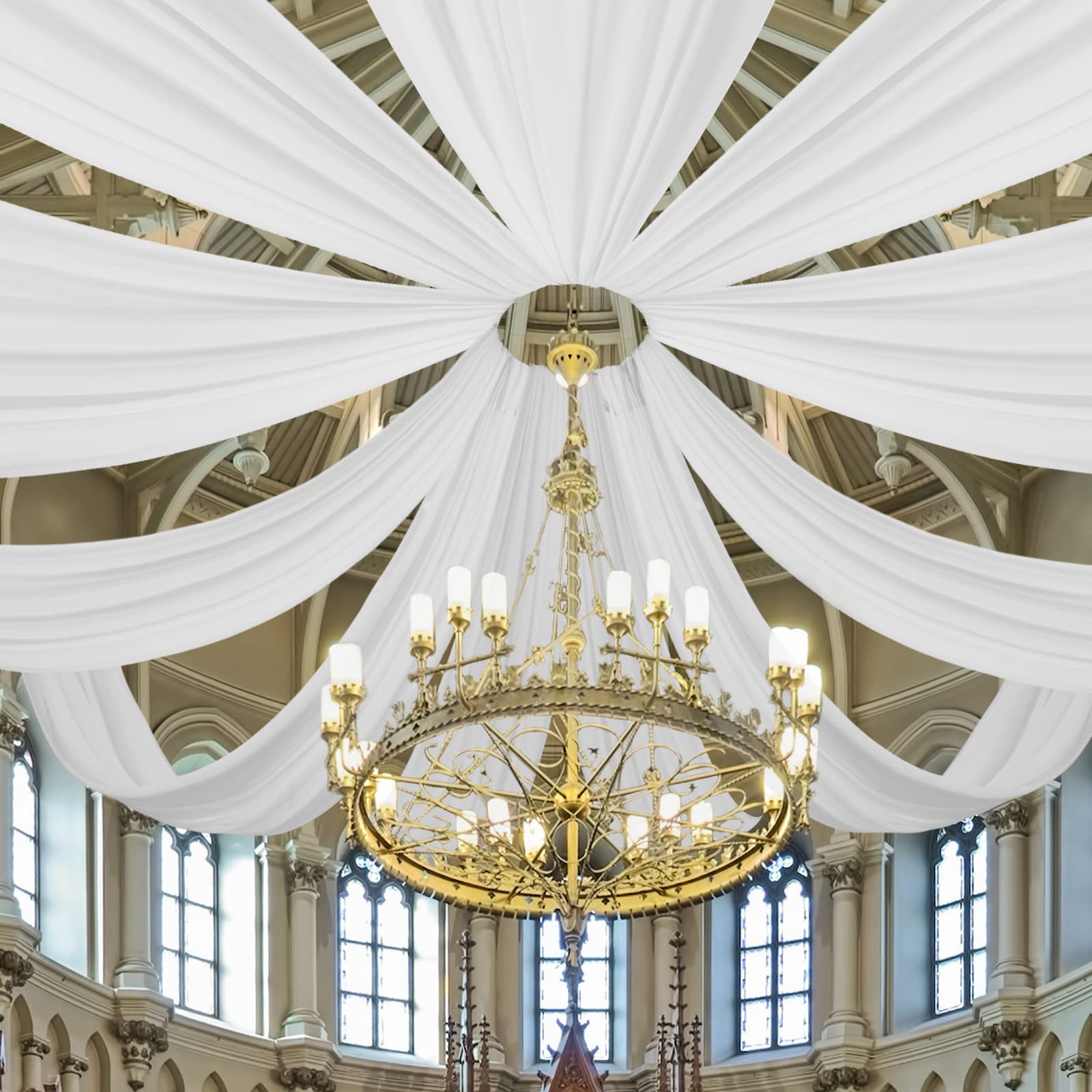 Łuk ślubny Zasłona sufitowa De – Wedding Ceremony Supply recenzja i cena