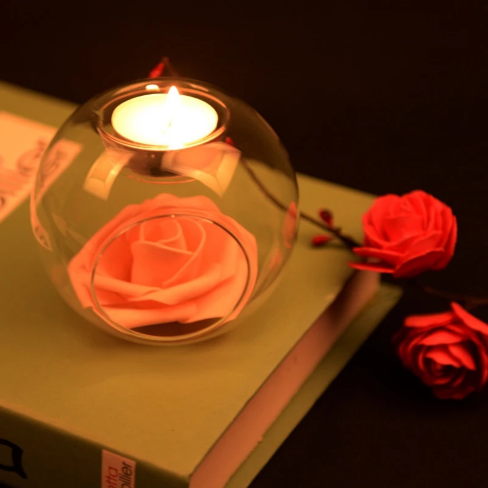 6/12 szt. Szklane Okrągłe Pust – Unity Candle Set recenzja i cena