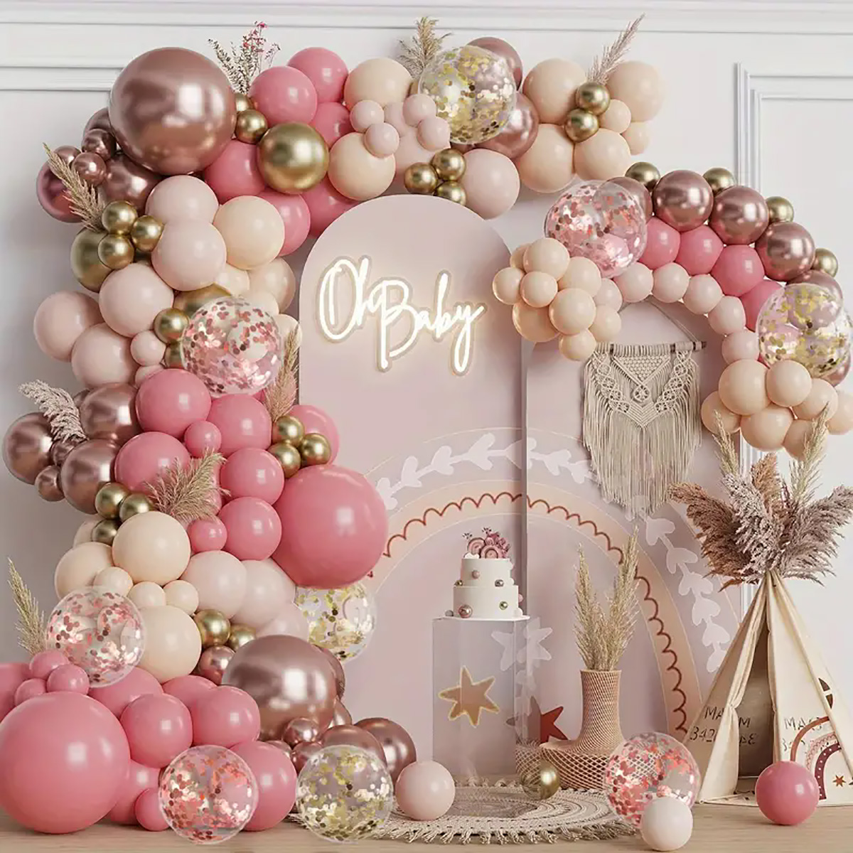 Zestaw Girlandy Łukowej z Balo – Wedding Day Supply Kit recenzja i cena