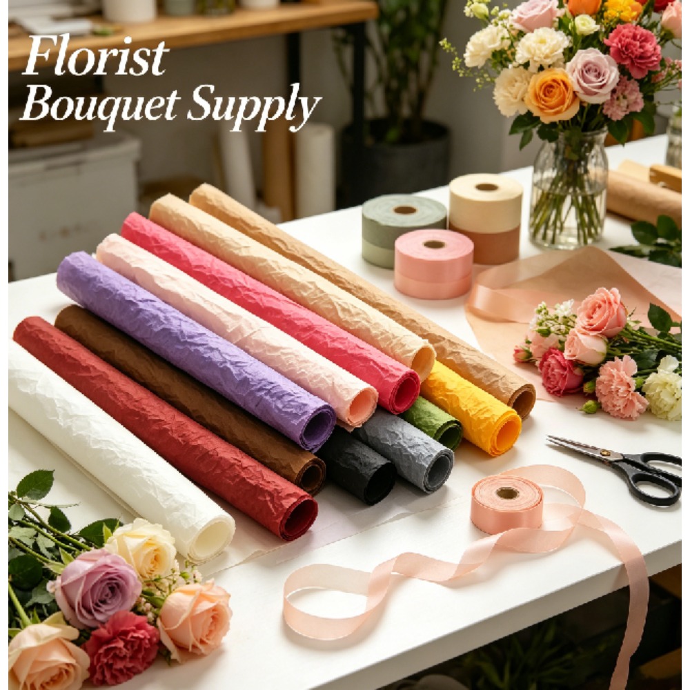 Gruba, gnieciona, kwiatowa okl – Good Floral & Wedding Decor Supply Photos recenzja i cena