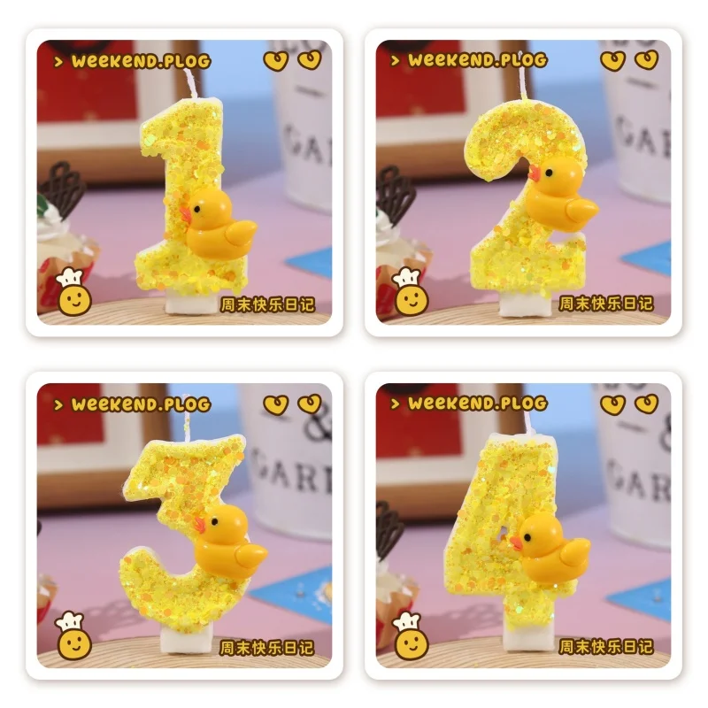 Świeczki 3D Mini Żółte Kaczusz – Unity Candle Set recenzja i cena